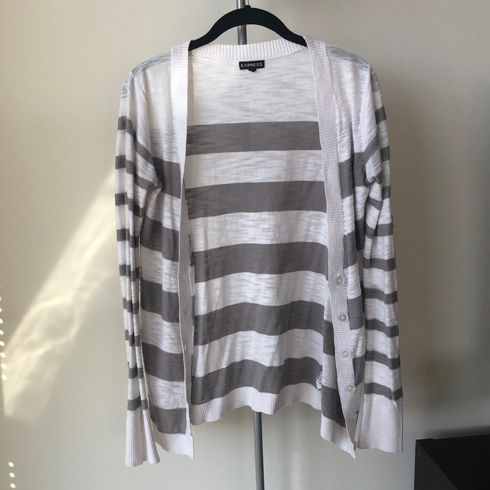 🍒 Express striped cardigan